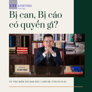 Luật sư bào chữa cho Bị can.