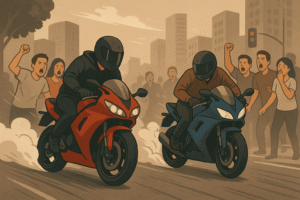 Tội gây rối trật tự công cộng.