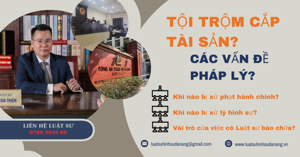 Luật sư _ Tội trộm cắp tài sản.