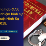 Miễn trách nhiệm hình sự